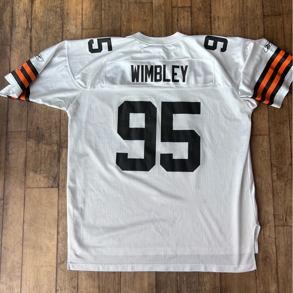 Cleveland Browns Wimbledon #95 Jersey